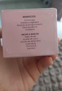 JABON GLICERINA CON SEBO de la marca Saphirus. 110 g