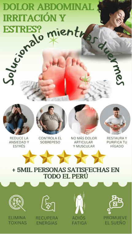 Parche KIYOME – Alivio instantáneo para el dolor de pies